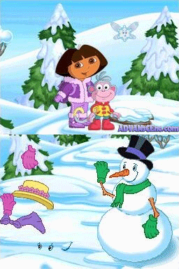 Dora the Explorer Dora Saves the Snow Princess screenshot 3 for Nintendo DS